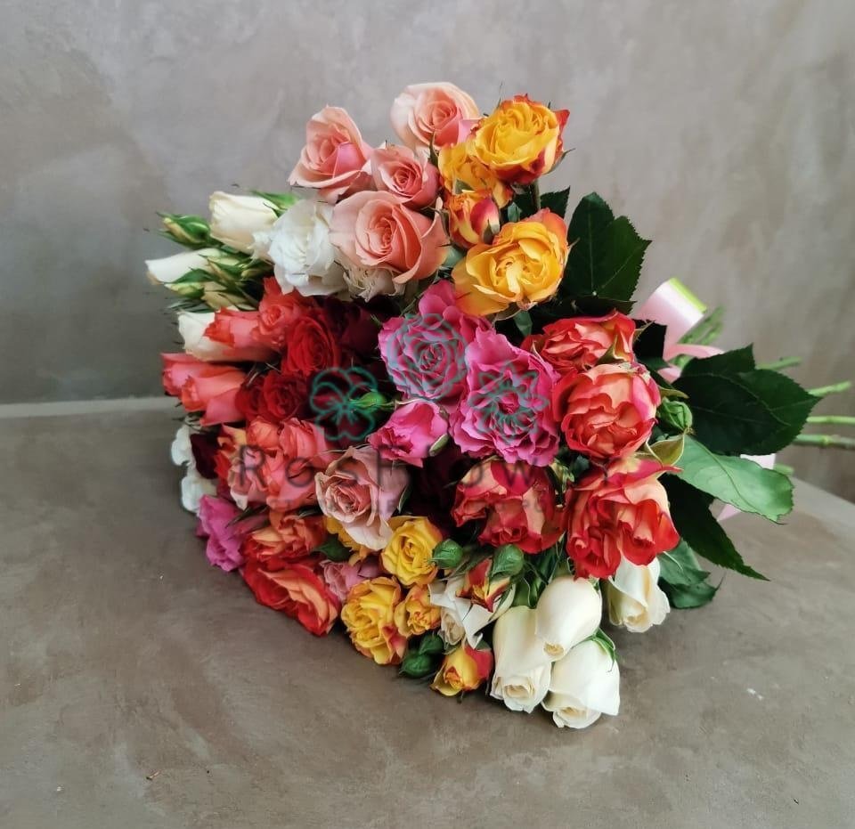 Букет цветов из: Розы в Новоукраинском