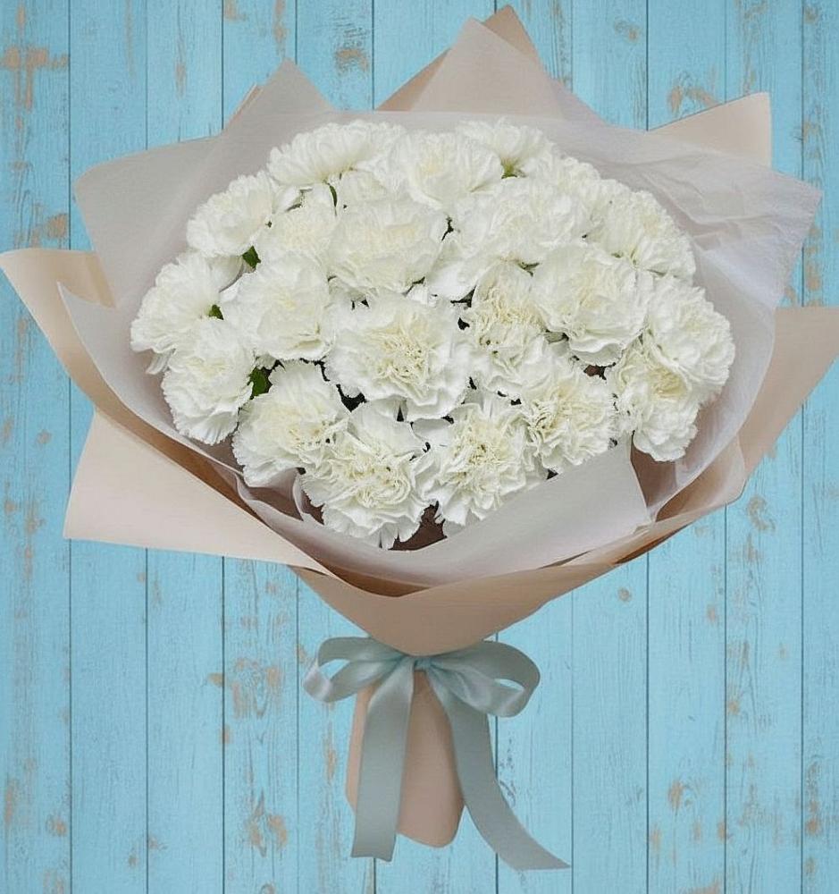 Букет цветов из: Гвоздики в Новоукраинском