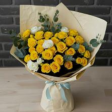Букет цветов из:  Розы в Новоукраинском