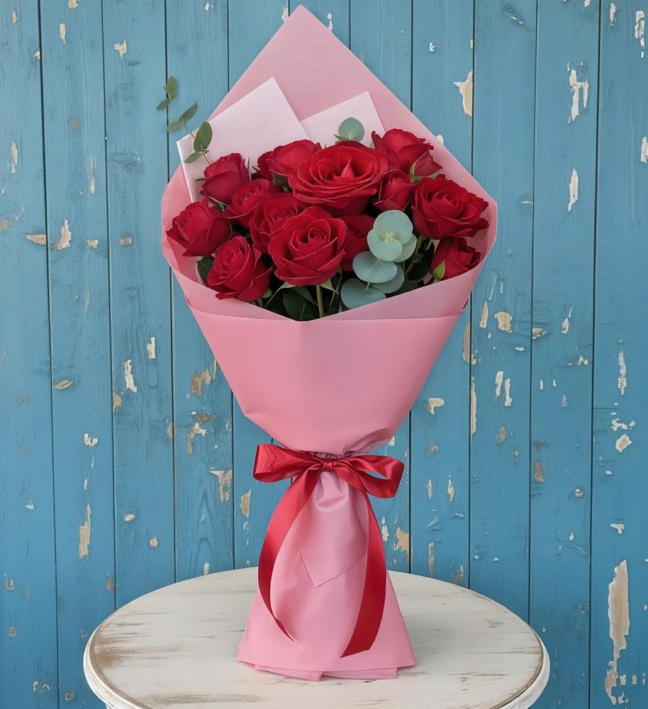 Букет цветов из: Розы в Новоукраинском