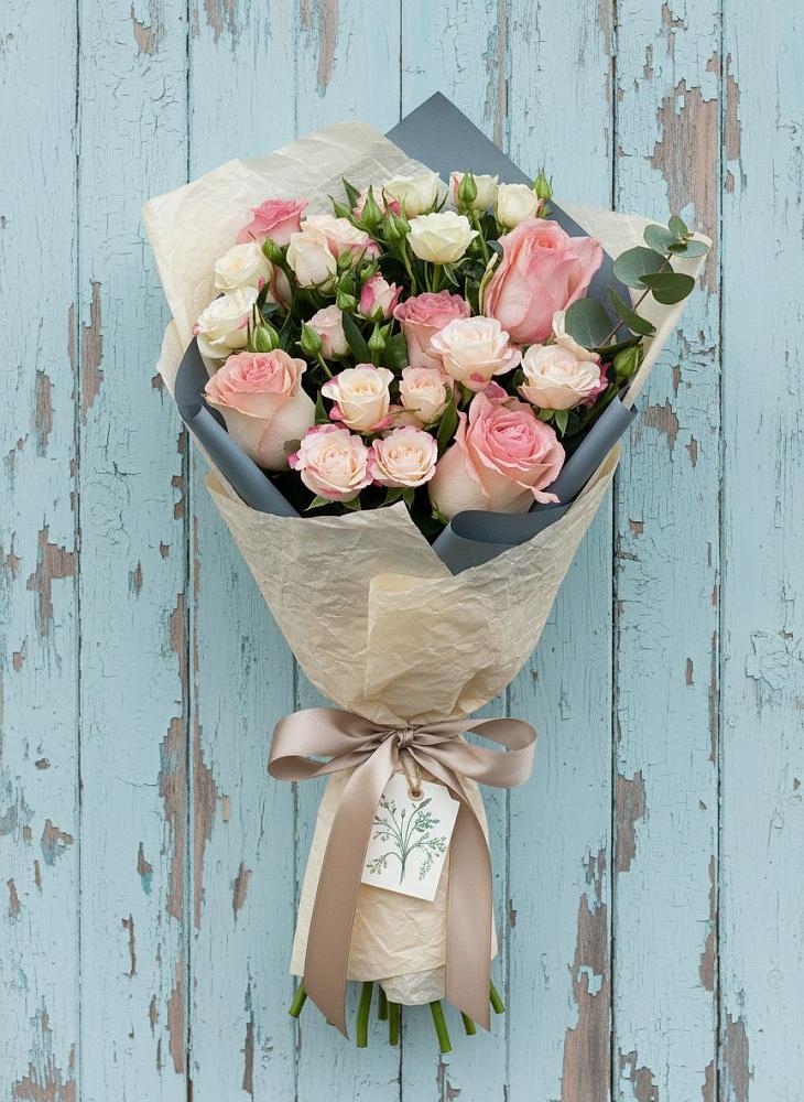 Букет цветов из: Розы в Новоукраинском