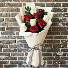 Букет цветов из:  Розы в Новоукраинском
