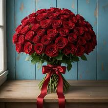 Букет Красные розы Блэк Меджик #REPLACE_PRED# Новоукраинском
