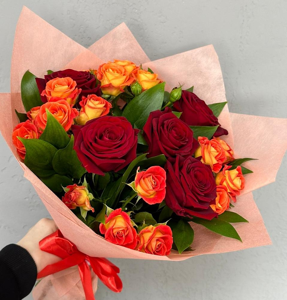 Букет Любовь и восторг в Новоукраинском