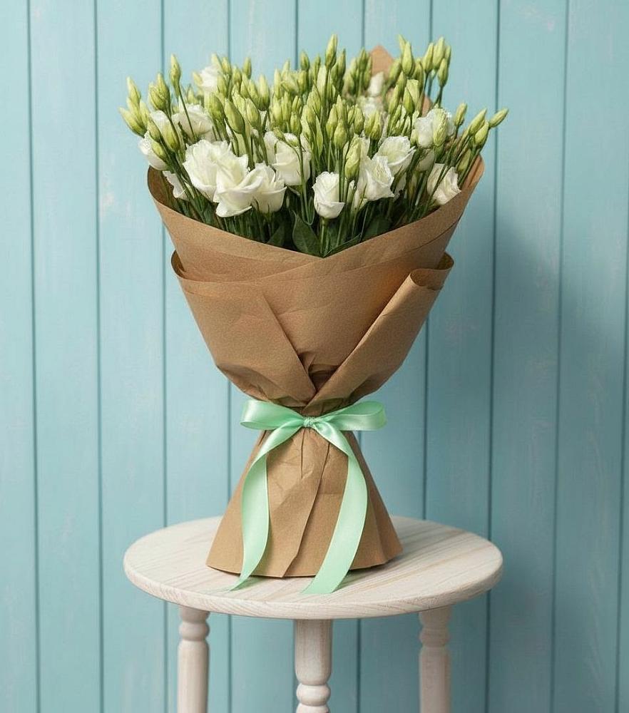 Букет цветов из: Лизиантусы в Новоукраинском