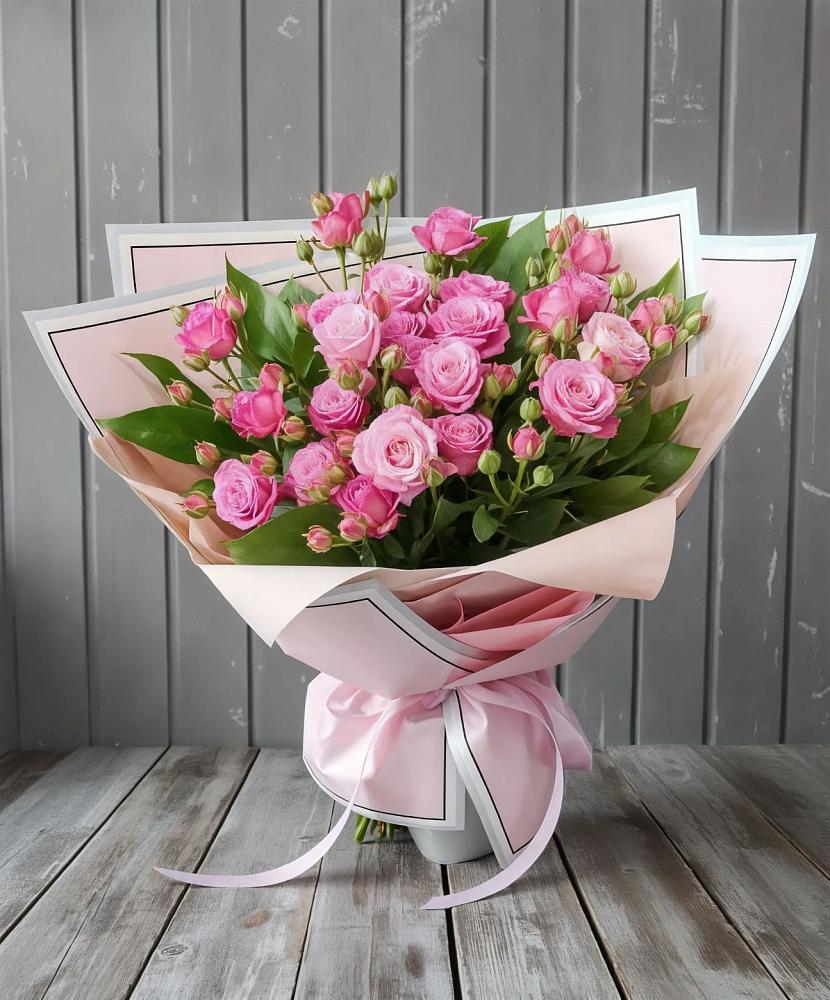 Букет Розовый кустик в Новоукраинском
