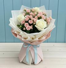 Букет цветов из:  Розы в Новоукраинском