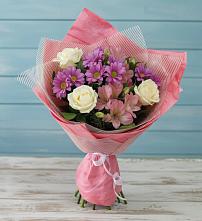 Букет цветов из:  Герберы в Новоукраинском
