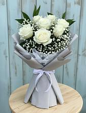 Букет цветов из:  Розы в Новоукраинском
