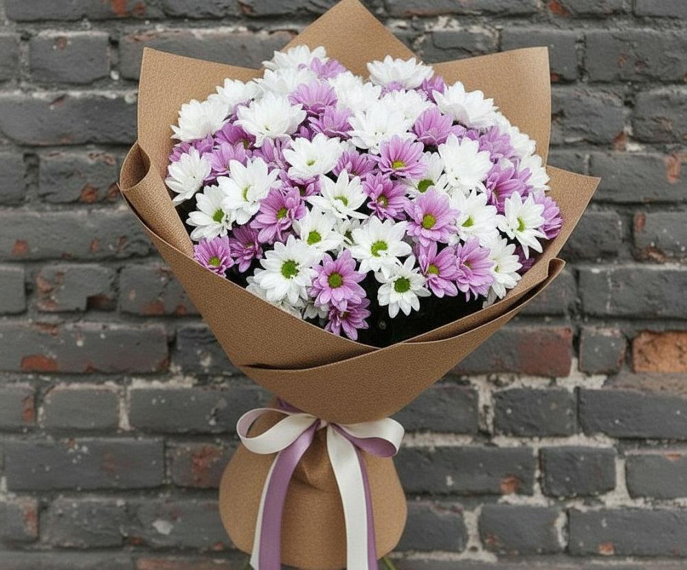 Букет цветов из: Хризантемы в Новоукраинском