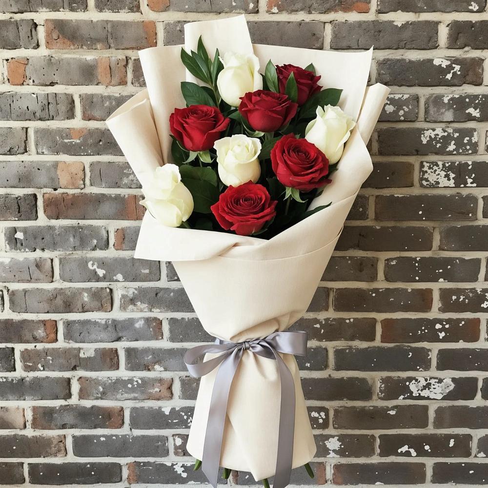 Букет цветов из: Розы в Новоукраинском