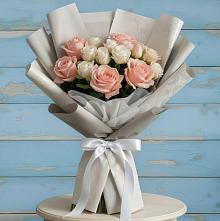 Букет цветов из:  Розы в Новоукраинском