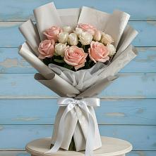 Букет цветов из:  Розы в Новоукраинском