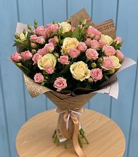 Букет цветов из:  Розы в Новоукраинском