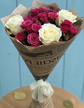 Букет цветов из:  Розы в Новоукраинском