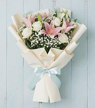 Букет цветов из:  Лилии в Новоукраинском