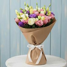 Букет цветов из:  Лизиантусы в Новоукраинском