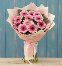 Букет цветов из:  Герберы в Новоукраинском