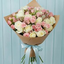 Букет цветов из:  Розы в Новоукраинском