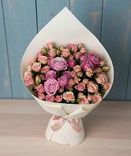 Букет цветов из:  Розы #REPLACE_PRED# Новоукраинском